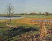 约翰 冯检基 肯西特 : Connecticut Shoreline in Autumn